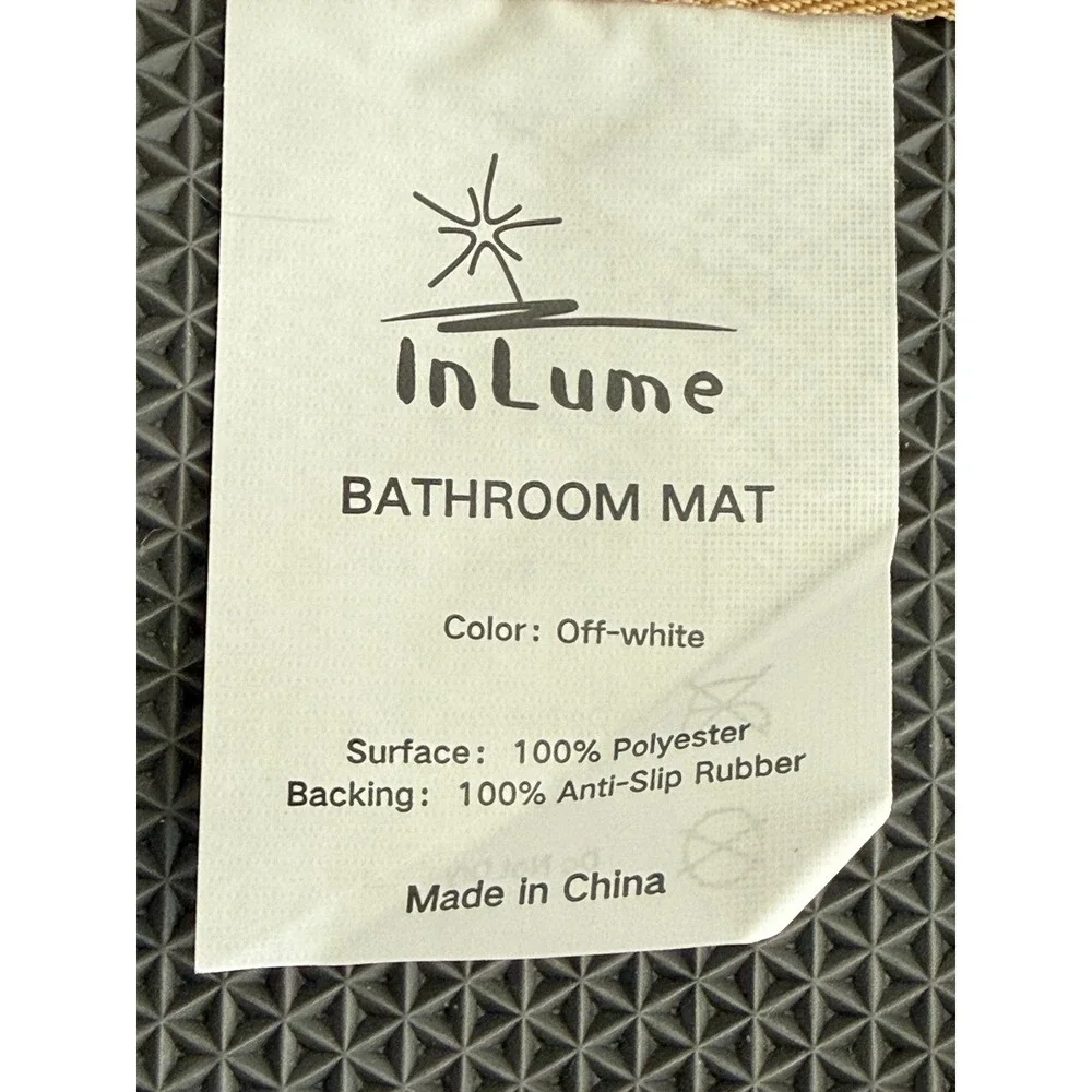 Bath Mats 24x17 Non-Slip Absorbent Bathroom Rug